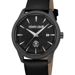 Roberto Cavalli Trionfo Men Leather Straps Analogue Watch RC5G134L0035-picture-11