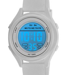 ON TIME OCTUS Boys Printed Dial & Wrap Around Straps Digital Watch DIGITAL-027 GREY image 3