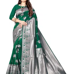 Moda Rapido Woven Design Banarasi Saree-28