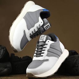 Eego Italy Men Colourblocked Lace-Ups Retro Chunky Sneakers-picture-11