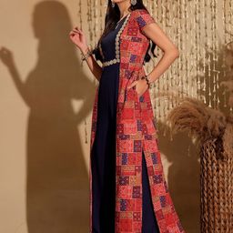Miss Chase Printed Basic Jumpsuit image 4