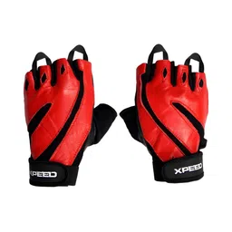 XPEED Leather Gym Gloves For Workout-image-6