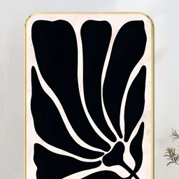 Myntra Elegant Homes White & Black Floral & Botanical Printed Wooden Wall Art-image-21