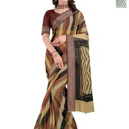 Kemza Pack Of 2 Floral Printed Patola Saree-picture-9