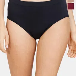 Zivame Pack Of 3 Hipster Briefs ZI2539-Anthracite Rhodendron Roebuck-image-74