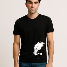 Be Crazy Men Naruto Graphic Printed Round Neck Cotton T-shirt-picture-16