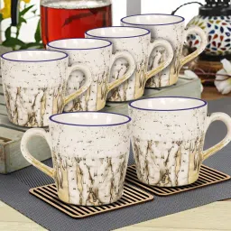 Pack of 6 Ceramic Cup-10 (pack of 6) Bone China Premium-14