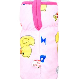 the little lookers The Little Looker Plush Bottle Cover with Elastic Neck Pack of 1 - Fits 240 ml, 260 ml, 330 ml Bottle image 4