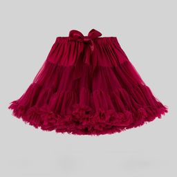 INCLUD Girls Flared Bow Tutu Mini Skirt-image-98