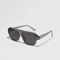 Urban Scissors Unisex Rectangle Sunglasses with UV Protected Lens BLITS-SUN-32