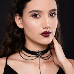 SALTY Pack of 2 Women Wicked Web Choker-image-59