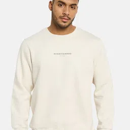 Octave Men Round Neck Pullover Sweatshirt-image-53