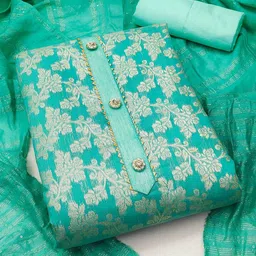 LeeliPeeri Designer Unstitched Dress Material-image-8