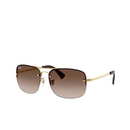 Ray-Ban Unisex Square Sunglasses with UV Protected Lens-46