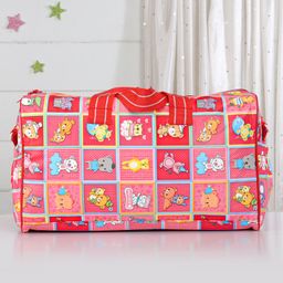 fab n funky Multipurpose Diaper Bag - Red (Color or Print May Vary) image 5