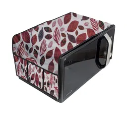 Waterproof & Dustproof PVC Microwave Oven Top Cover with 6 Utility Pockets Ditz-image-66