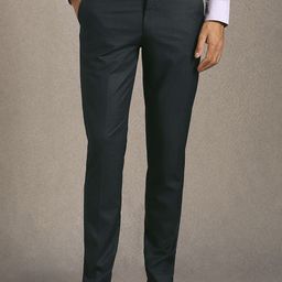 Louis Philippe Men Slim Fit Low-Rise Formal Trousers-picture-23