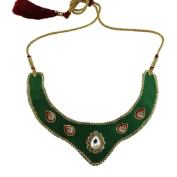 Vidhya Kangan Gold-Toned Brass Necklace-image-78