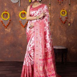BAESD Woven Design Zari Patola Saree-picture-16