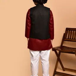 PRINTCULTR Boys Regular Kurta with Pyjamas image 5
