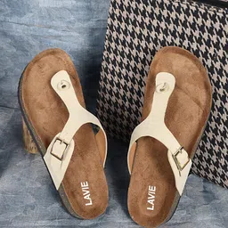 Lavie Women T-Strap Flats With Buckles-image-14
