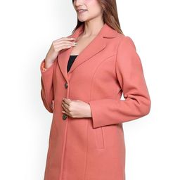COMFY SPARROW Women Single-Breasted Overcoat-image-66