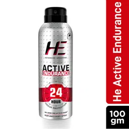 HE Men Set of 2 Active Endurance Perfumed Body Spray Deodorant - 100 g each image 2