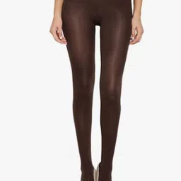 SECRETS BY ZEROKAATA Dual-Tone Fleece Winter Fur Pantyhose Stockings-image-13