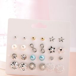 Bohey by KARATCART Contemporary Studs Earrings-85