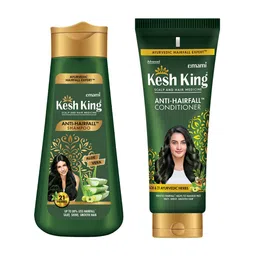 Kesh King Set of Anti-Hairfall Shampoo 340ml & Conditioner 200ml-54