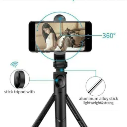 SOJUBA Mobile Holder Stand Broadcast tripod Use for making video Bluetooth Selfie Stick Tripod, Tripod Clamp, Tripod Kit, Monopod, Monopod Kit, Tripod Ball Head, Tripod Bracket-14