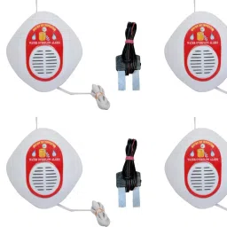 Tool Point Electric Water Tank Overflow Alarm UW-28 AC Pack of 04 Wired Sensor Security System-5