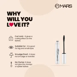 mars 16 Shade Eyeshadow+4 Shade Matte Lipstick+Smudge Proof Mascara and Eyeliner-11 image 4