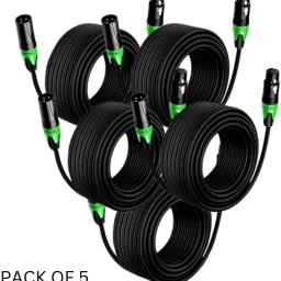Male to Female XLR Cable for Condenser Microphone 3 Pin Copper Coated Mic Single Angled XLR Patch Cable-picture-28