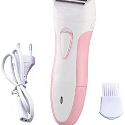 foax Rechargeable cordless Women Ladies Waterproof Electric Painless Epilator Hair Remover Wet Dry Beard Trimmer Grooming Kit 60 minRuntime 1 Length Settings-image-65