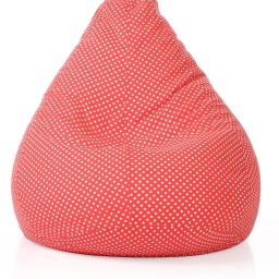 XXL Classic Cotton Canvas Printed Teardrop Bean Bag With Bean Filling-image-42