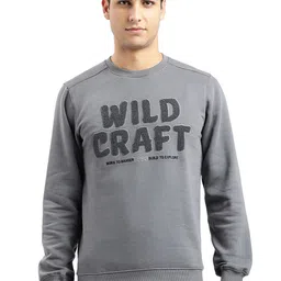 Wildcraft Men Grey Printed Sweatshirt-picture-42