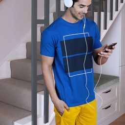 Being Human Men Blue Low-Rise Shorts-image-39