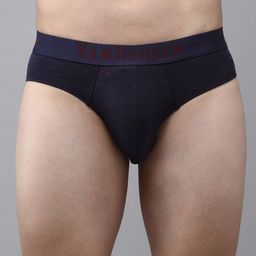Van Heusen Men Navy Blue Textured Soft Touch Superior Comfort Briefs 8905325596714-picture-29