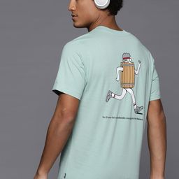 New Balance Printed Pure Cotton Sports T-shirt-image-77