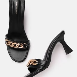 Lino Perros Women Chain Embellished Detail Slim Heels-25