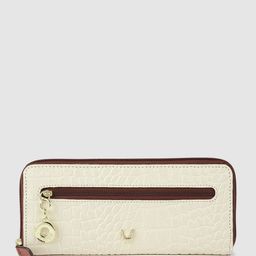 Hidesign Women Morocco Animal Textured Leather Zip Around Wallet-14