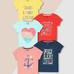 max Girls 5 Printed Applique T-shirt-picture-47