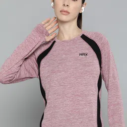HRX by Hrithik Roshan Women Striped T-shirt-picture-25