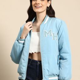 Mast & Harbour Women Bomber Jacket-image-84