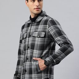 Pierre Carlo Men Checked Tailored Jacket image 3