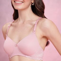 DressBerry Half Coverage Underwired Lightly Padded Bra DRM-DB-MK31B image 3
