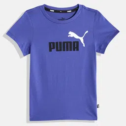 Puma Boys Essentials+ Printed Pure Cotton T-shirt-picture-7