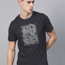 Alcis Men Black Solid Round Neck Running T-shirt-image-58