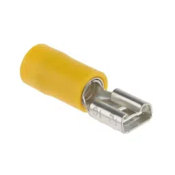 RS PRO Insulated Female Spade Connector, , 6.3 x 0.8 mm Tab Size, 2.5 mm² to 6 mm², 534531 (100 pcs)-5